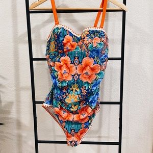 Figleaves Floral One Piece 36D